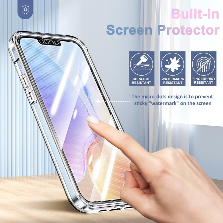 For iPhone 14 360 Full Body Clear Phone Case(Transparent)