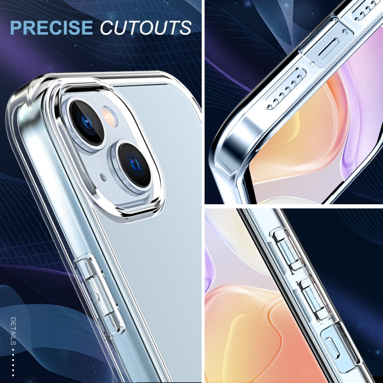 For iPhone 14 360 Full Body Clear Phone Case(Transparent)
