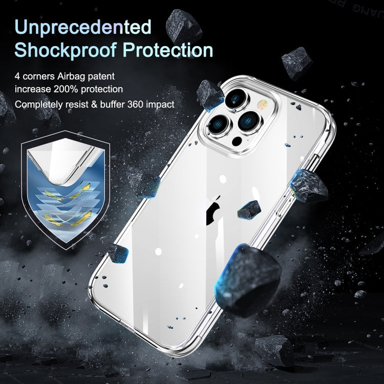 For iPhone 14 Pro Max 360 Full Body Clear Phone Case(Transparent)