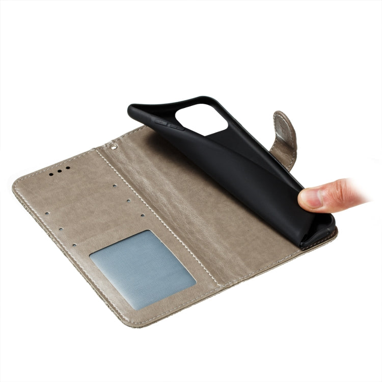 For iPhone 14 Plus Lace Flower Embossing Flip Leather Phone Case