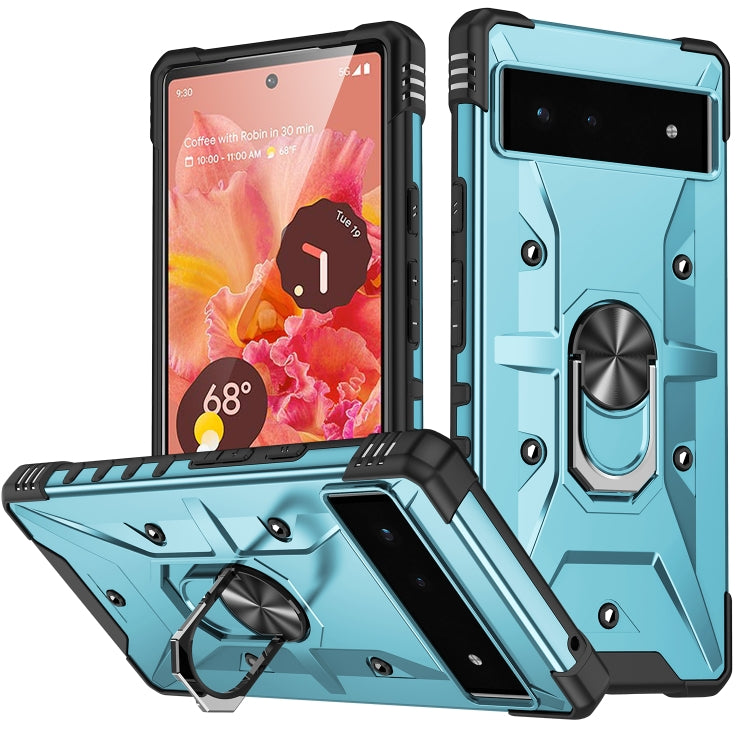 For Google Pixel 6a Ring Holder Phone Case