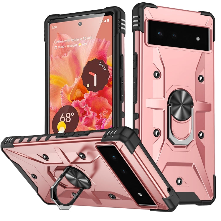 For Google Pixel 6a Ring Holder Phone Case