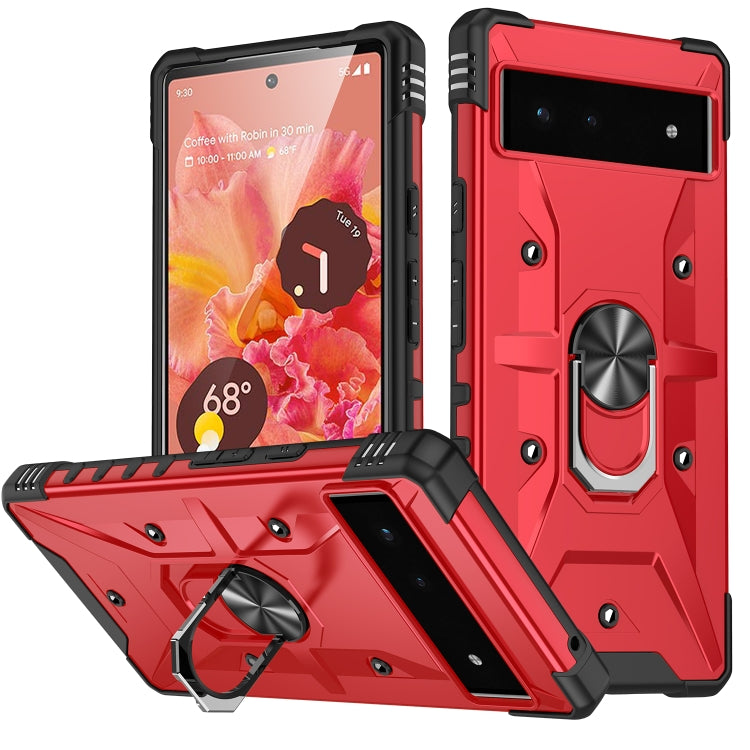 For Google Pixel 6a Ring Holder Phone Case