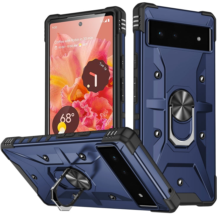 For Google Pixel 6a Ring Holder Phone Case