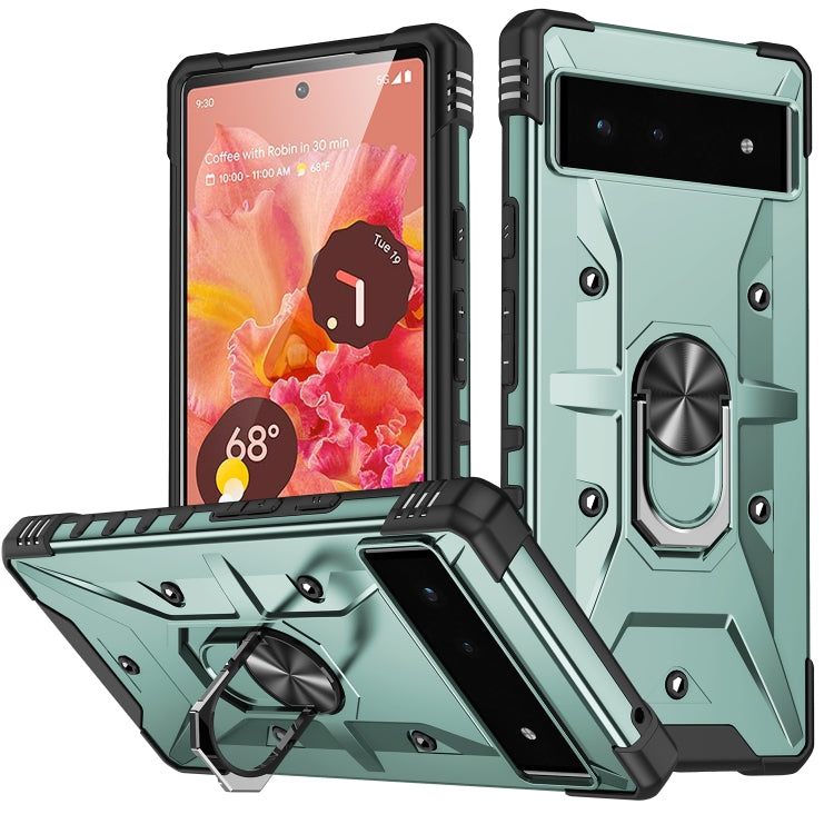 For Google Pixel 6a Ring Holder Phone Case