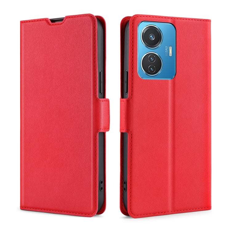 For vivo Y55 4G Ultra-thin Voltage Side Buckle Horizontal Flip Leather Phone Case