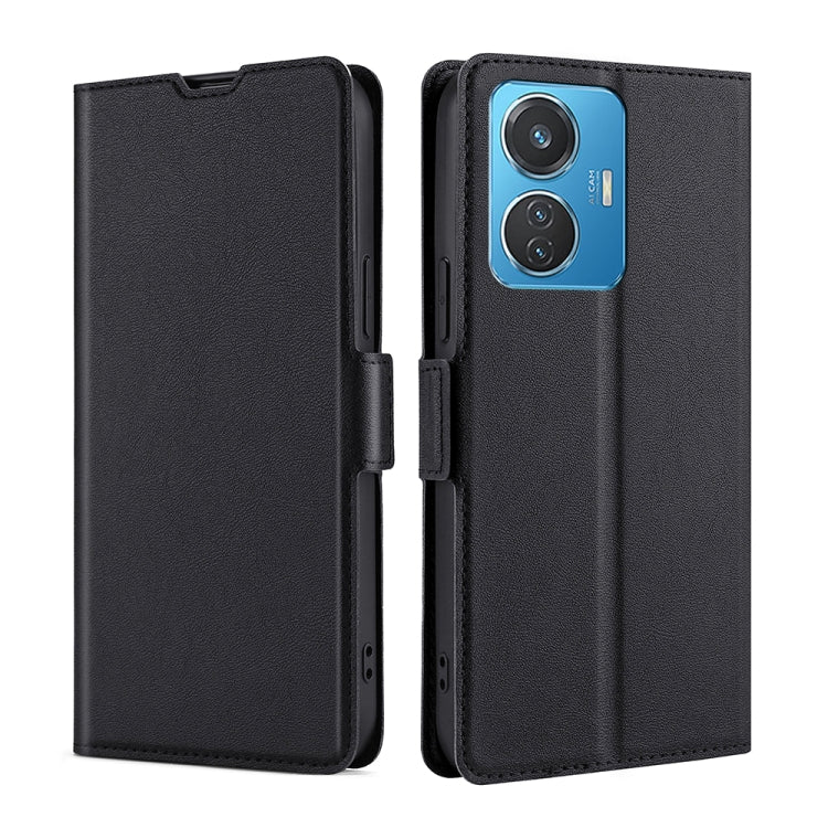 For vivo Y55 4G Ultra-thin Voltage Side Buckle Horizontal Flip Leather Phone Case
