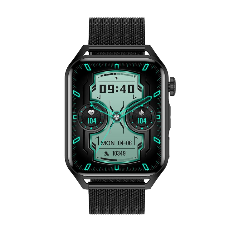 Ochstin 5HK28 1.78 inch Square Screen Steel Strap Smart Watch Supports Bluetooth Call Function/Blood Oxygen Monitoring
