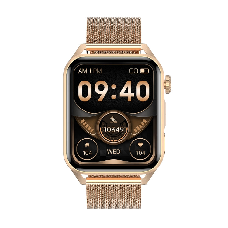 Ochstin 5HK28 1.78 inch Square Screen Steel Strap Smart Watch Supports Bluetooth Call Function/Blood Oxygen Monitoring