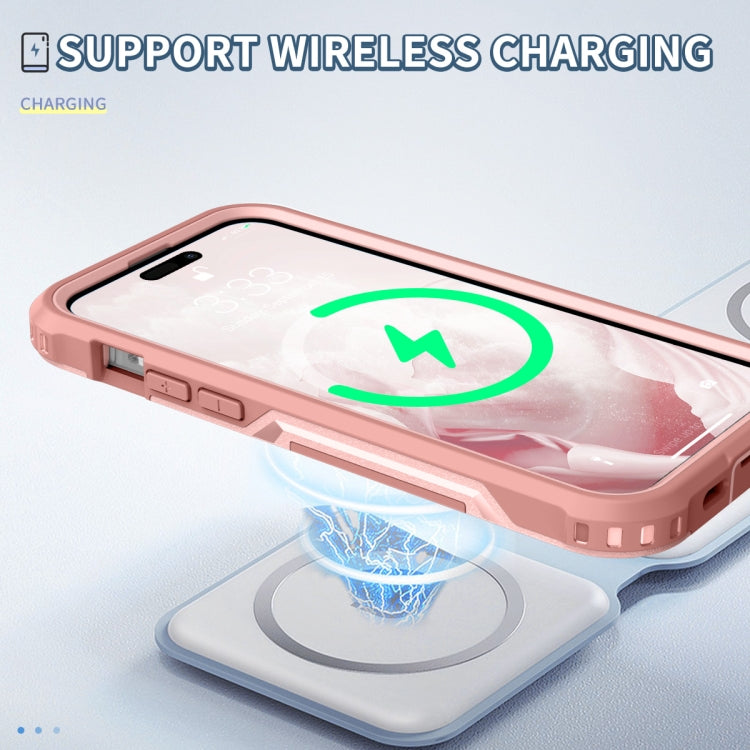 For iPhone 14 Pro Max 3 in 1 Soft TPU and Hard PC Phone Case