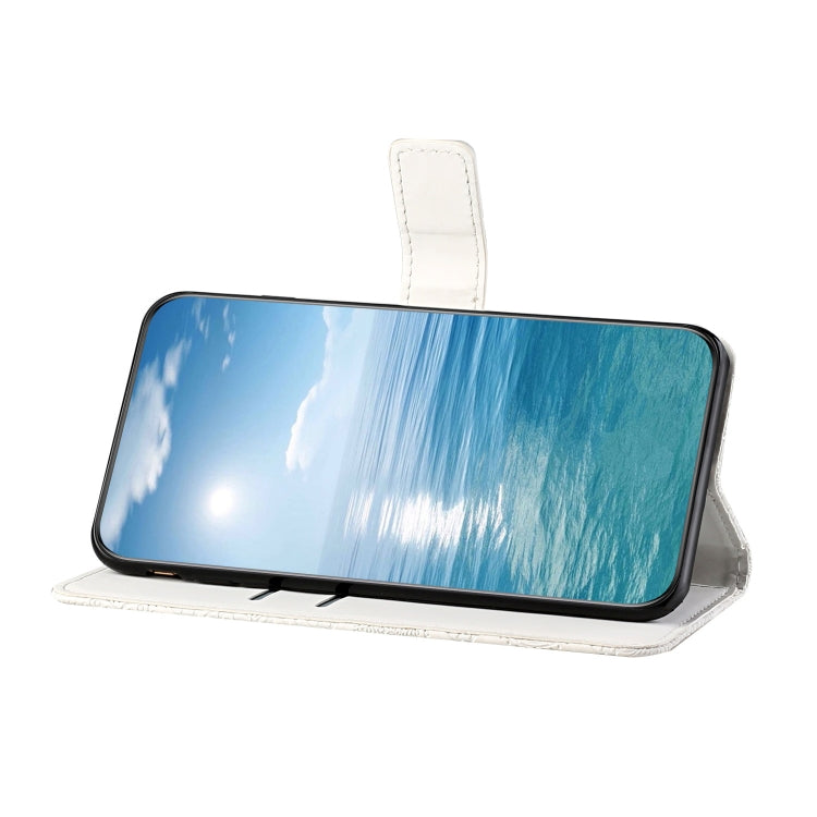 For OPPO Reno8 Ethnic Style Embossed Pattern Leather Phone Case