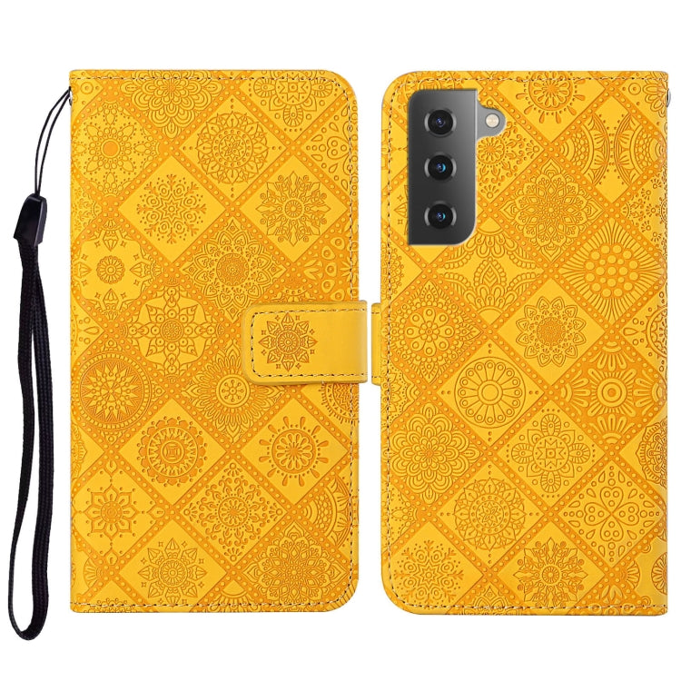 For Samsung Galaxy S23 5G Ethnic Style Embossed Pattern Leather Phone Case