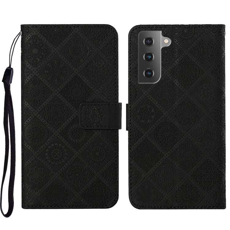 For Samsung Galaxy S23 5G Ethnic Style Embossed Pattern Leather Phone Case