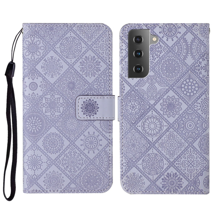 For Samsung Galaxy S23 5G Ethnic Style Embossed Pattern Leather Phone Case