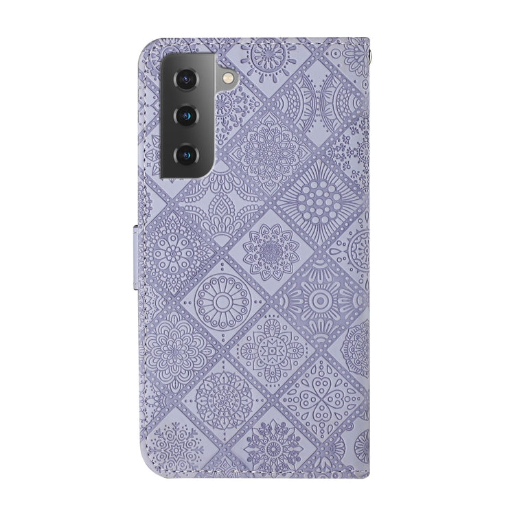 For Samsung Galaxy S23+ 5G Ethnic Style Embossed Pattern Leather Phone Case