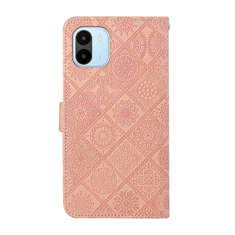 For Xiaomi Redmi A1 Ethnic Style Embossed Pattern Leather Phone Case