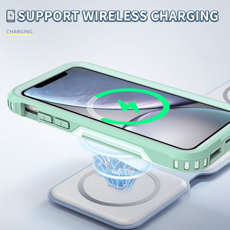 For iPhone XR 3 in 1 PC + TPU Shockproof Phone Case