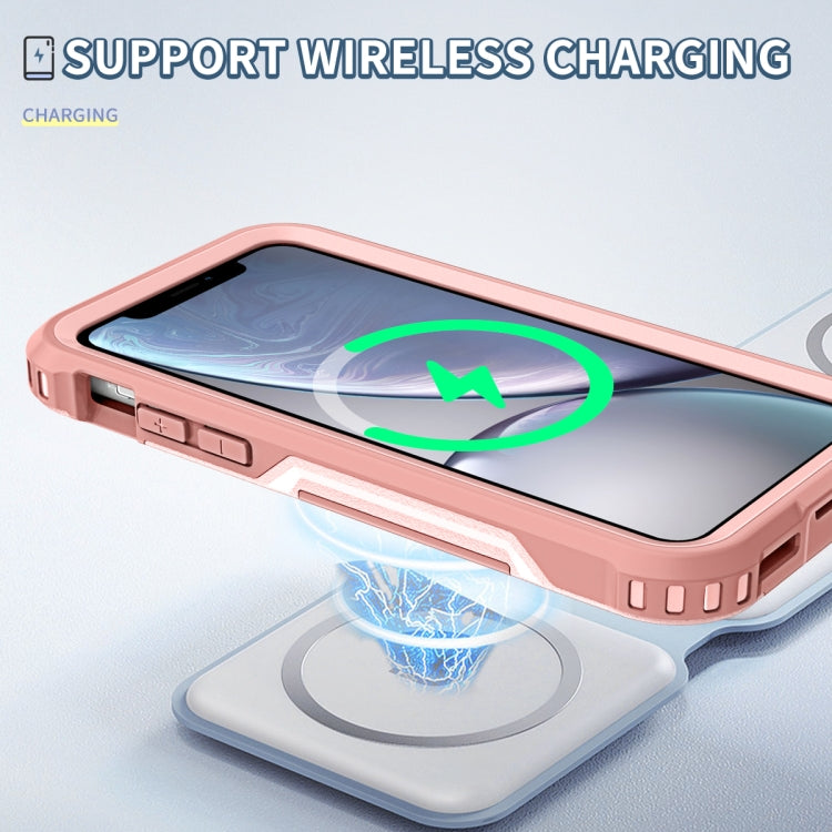 For iPhone XR 3 in 1 PC + TPU Shockproof Phone Case