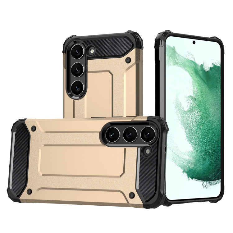 For Samsung Galaxy S23 5G Magic Armor TPU Hard PC Phone Case