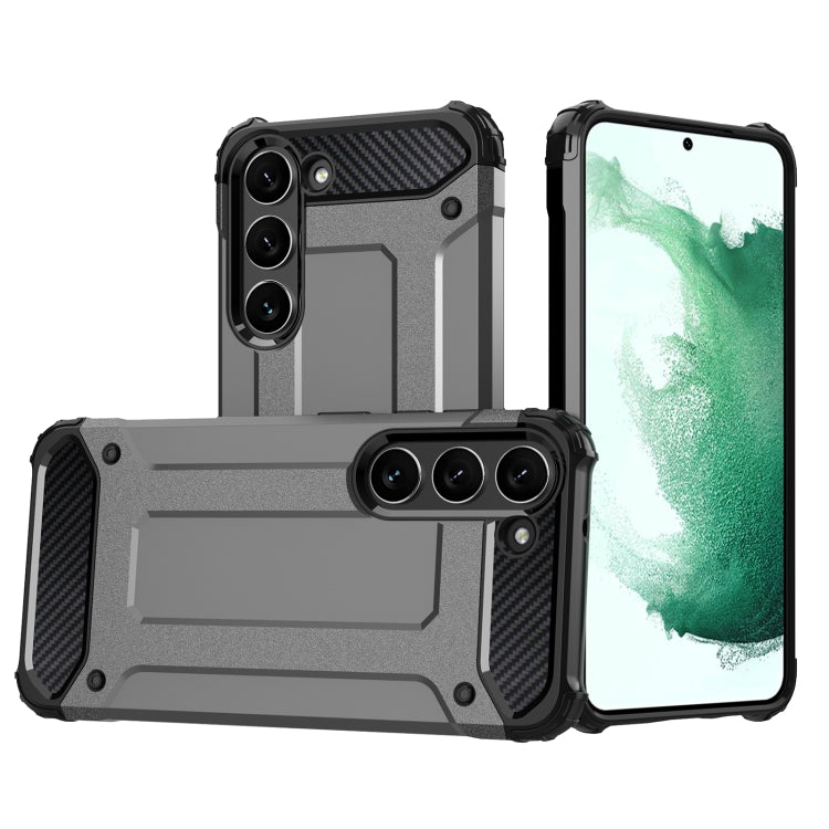 For Samsung Galaxy S23 5G Magic Armor TPU Hard PC Phone Case