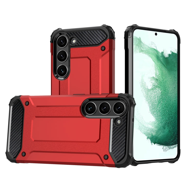 For Samsung Galaxy S23 5G Magic Armor TPU Hard PC Phone Case