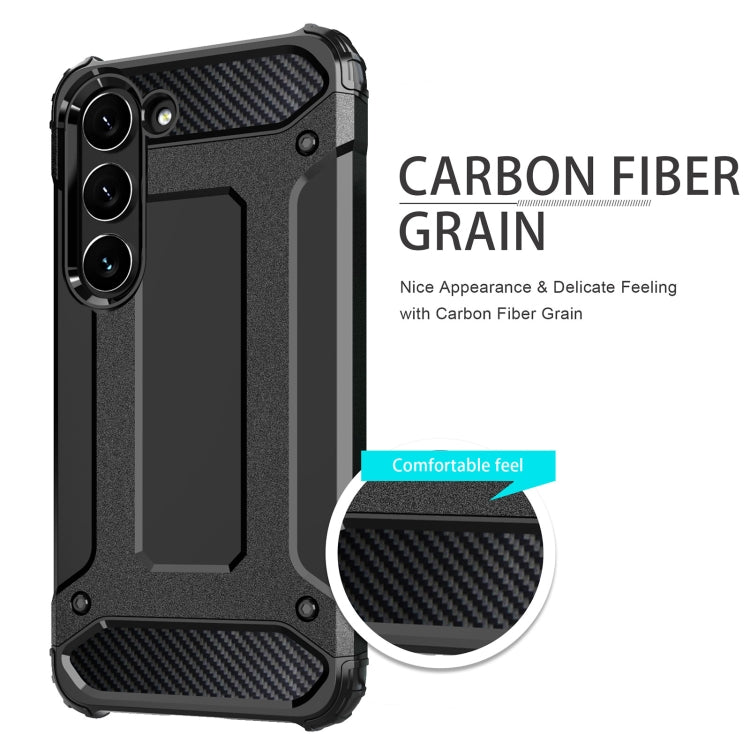 For Samsung Galaxy S23 5G Magic Armor TPU Hard PC Phone Case