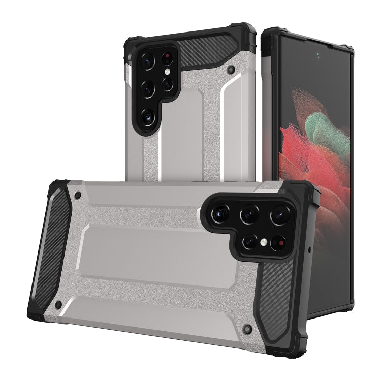 For Samsung Galaxy S23 Ultra 5G Magic Armor TPU Hard PC Phone Case