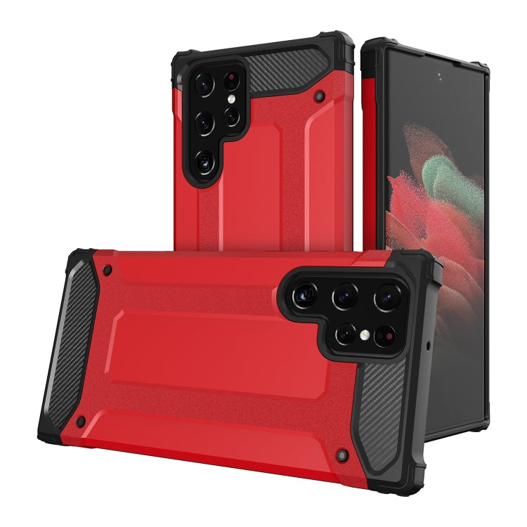 For Samsung Galaxy S23 Ultra 5G Magic Armor TPU Hard PC Phone Case