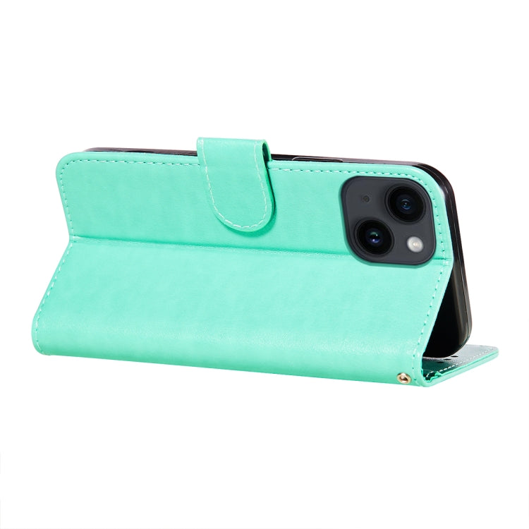 For iPhone 14 / 13 Totems Embossing Flip Leather Phone Case