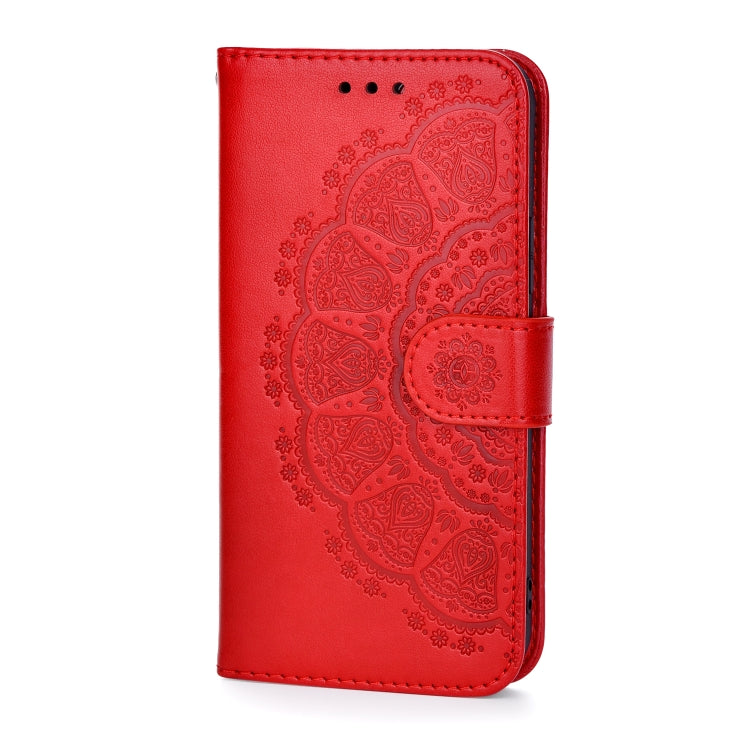 For iPhone 14 / 13 Totems Embossing Flip Leather Phone Case