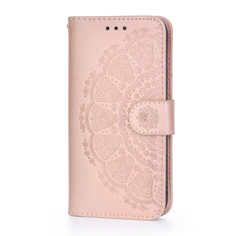 For iPhone 14 Pro Totems Embossing Flip Leather Phone Case