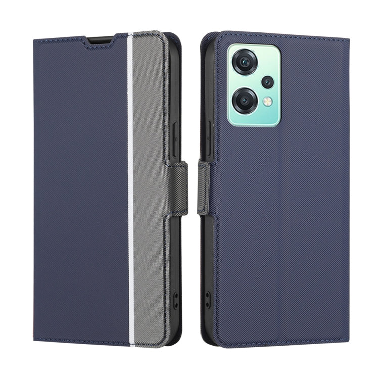 For OPPO K10x 5G Twill Texture Side Buckle Leather Phone Case