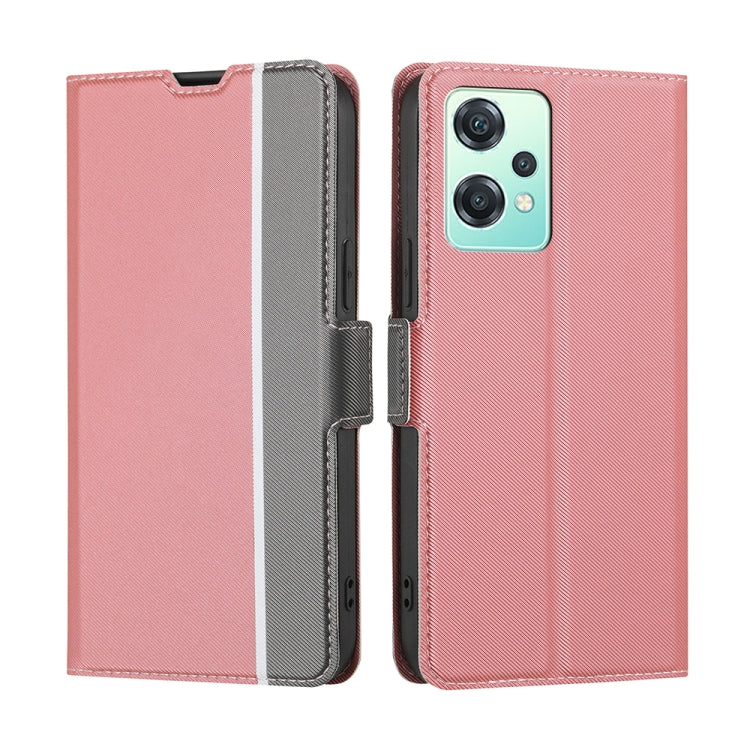 For OPPO K10x 5G Twill Texture Side Buckle Leather Phone Case