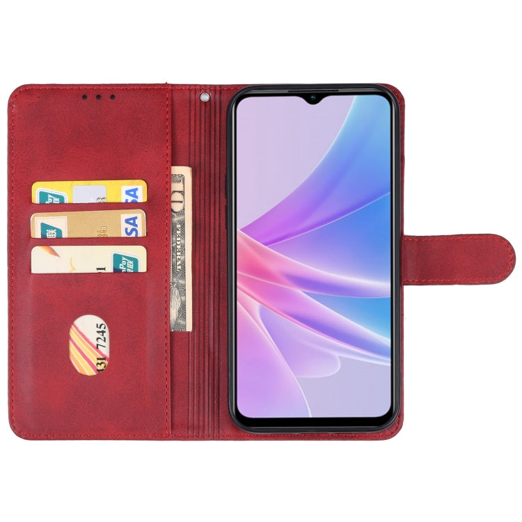 For OPPO A58 Leather Phone Case