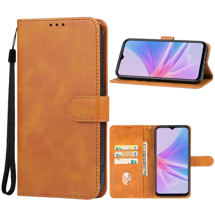 For OPPO A58 Leather Phone Case