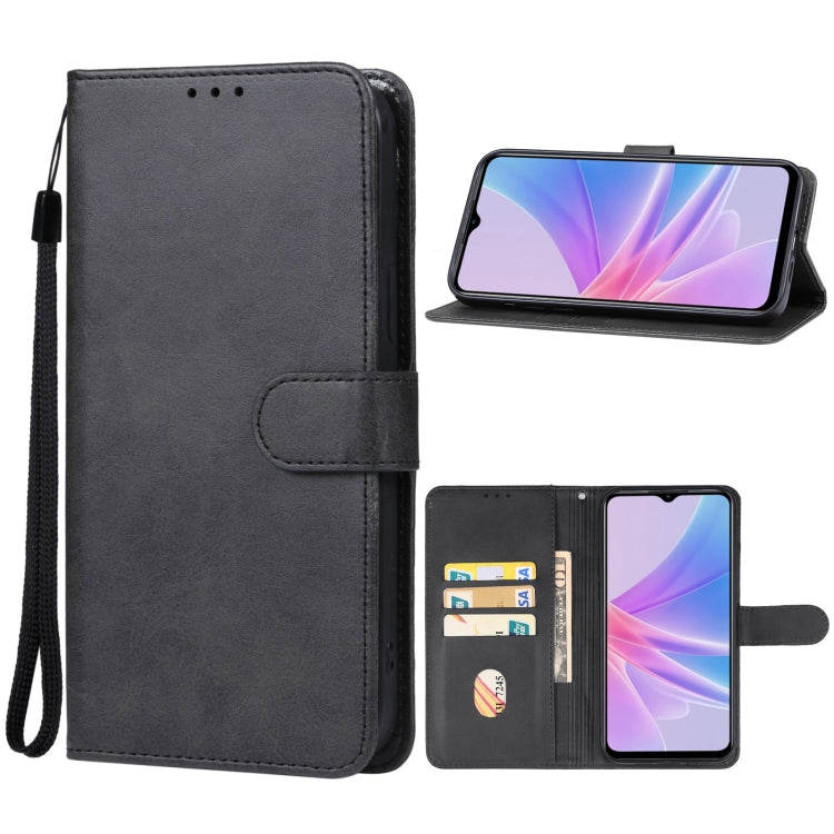 For OPPO A58 Leather Phone Case