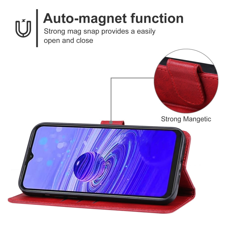 For TCL 40 R 5G Leather Phone Case