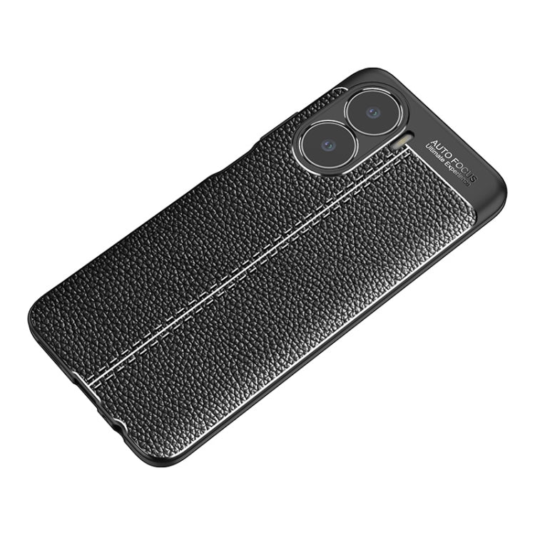 For Honor Play 40/40 Plus Litchi Texture Shockproof TPU Phone Case