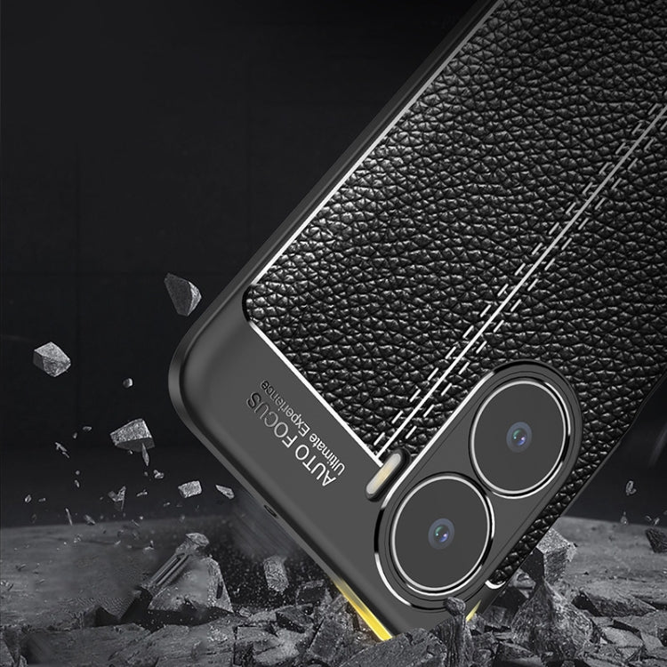 For Honor Play 40/40 Plus Litchi Texture Shockproof TPU Phone Case