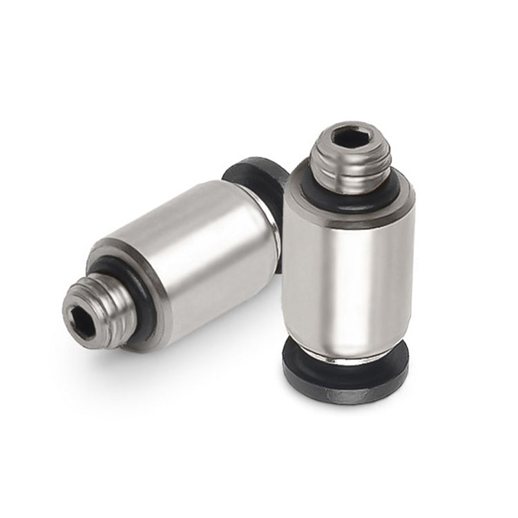 PL6-M3C LAIZE 10pcs Nickel Plated Copper Mini Pneumatic Quick Connector