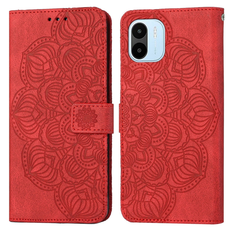 For Xiaomi Redmi A1 Mandala Embossed Flip Leather Phone Case