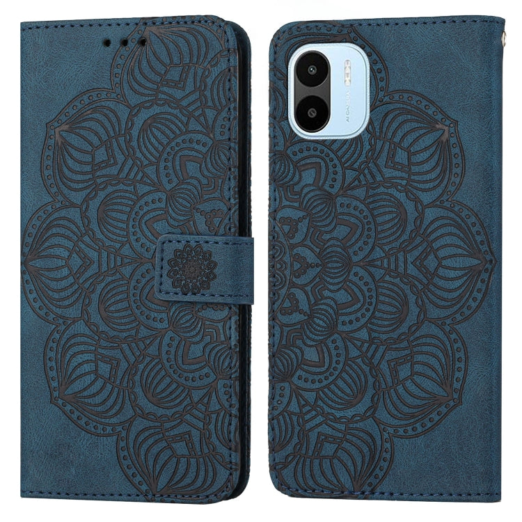 For Xiaomi Redmi A1 Mandala Embossed Flip Leather Phone Case