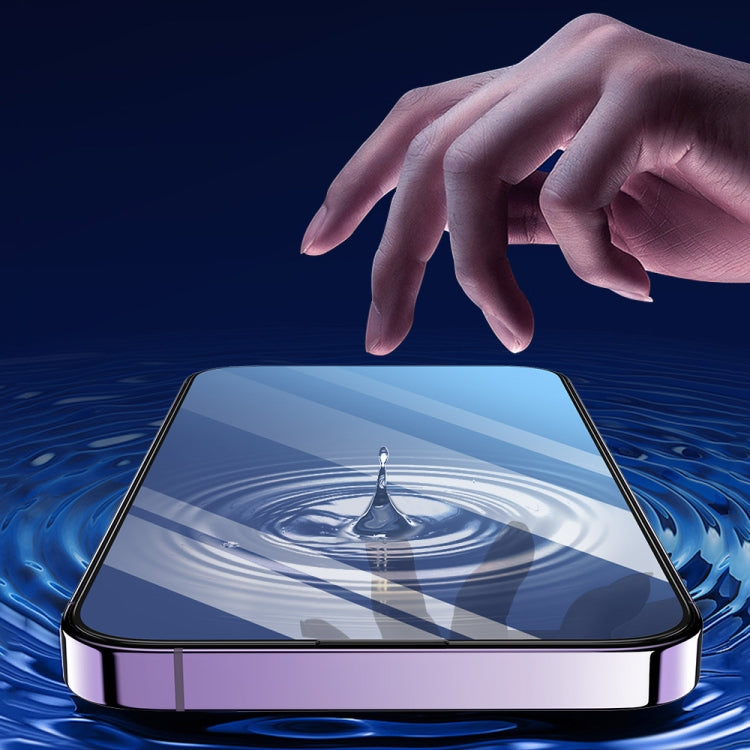 For iPhone 14 Pro Max TOTUDESIGN AB-057 HD Silk Screen Dustproof Tempered Glass Film