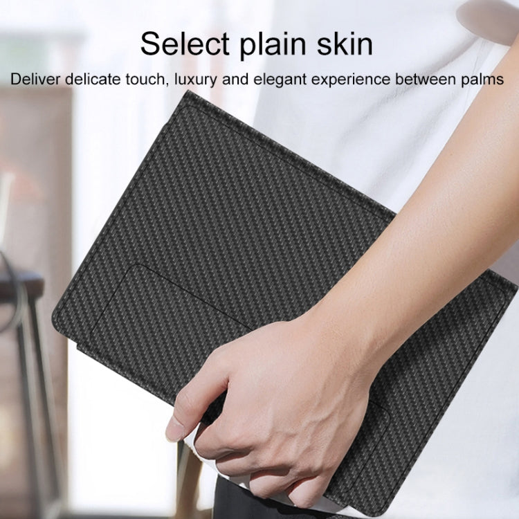 For Samsung Galaxy Z Fold4 5G Magnetic Folding Bluetooth Keyboard Leather Case