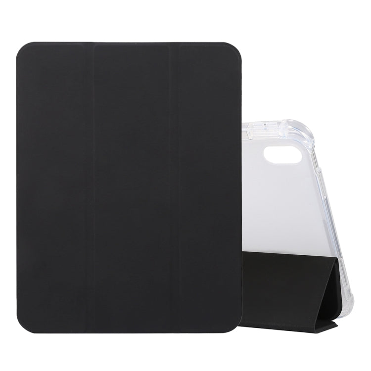For iPad 10th Gen 10.9 2022 3-folding Electric Pressed Skin Texture Leather Tablet Case