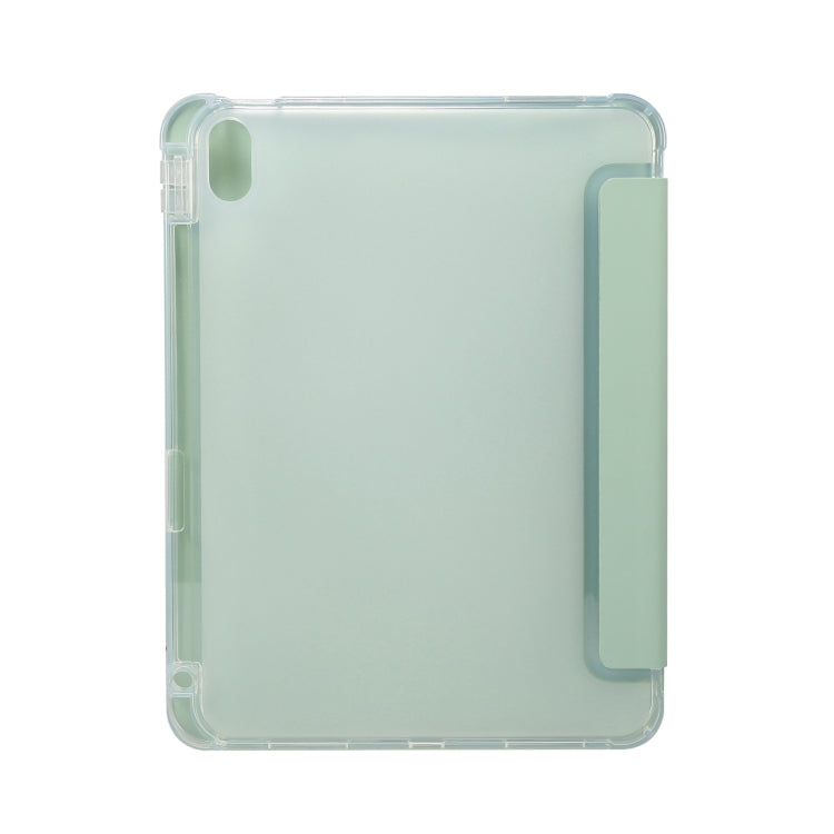 For iPad 10th Gen 10.9 2022 3-folding Electric Pressed Skin Texture Leather Tablet Case