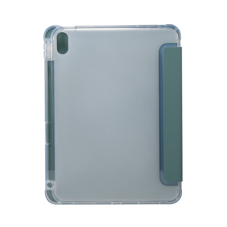 For iPad 10th Gen 10.9 2022 3-folding Electric Pressed Skin Texture Leather Tablet Case