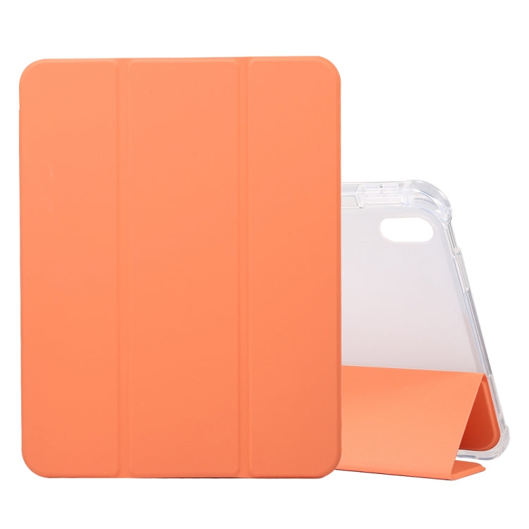 For iPad 10th Gen 10.9 2022 3-folding Electric Pressed Skin Texture Leather Tablet Case
