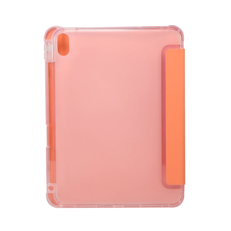 For iPad 10th Gen 10.9 2022 3-folding Electric Pressed Skin Texture Leather Tablet Case
