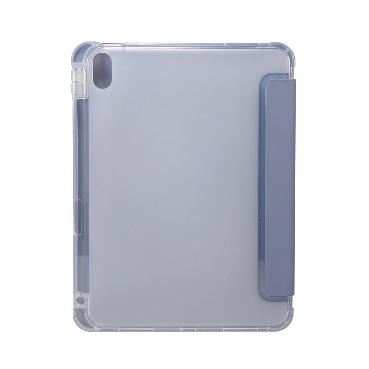 For iPad 10th Gen 10.9 2022 3-folding Electric Pressed Skin Texture Leather Tablet Case